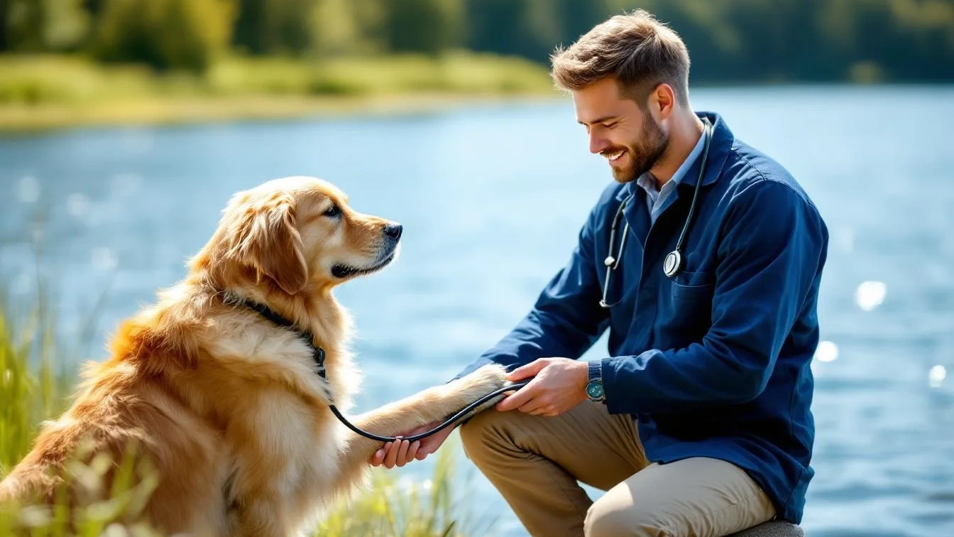 Angeln mit Hund: Tierärzte erklären, worauf Sie achten müssen
