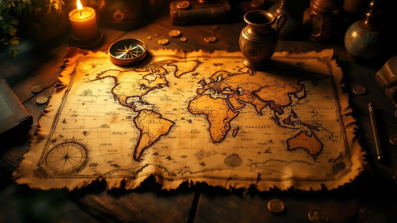 Die Entdeckung einer alten Karte führt zu einem lebensverändernden Fund