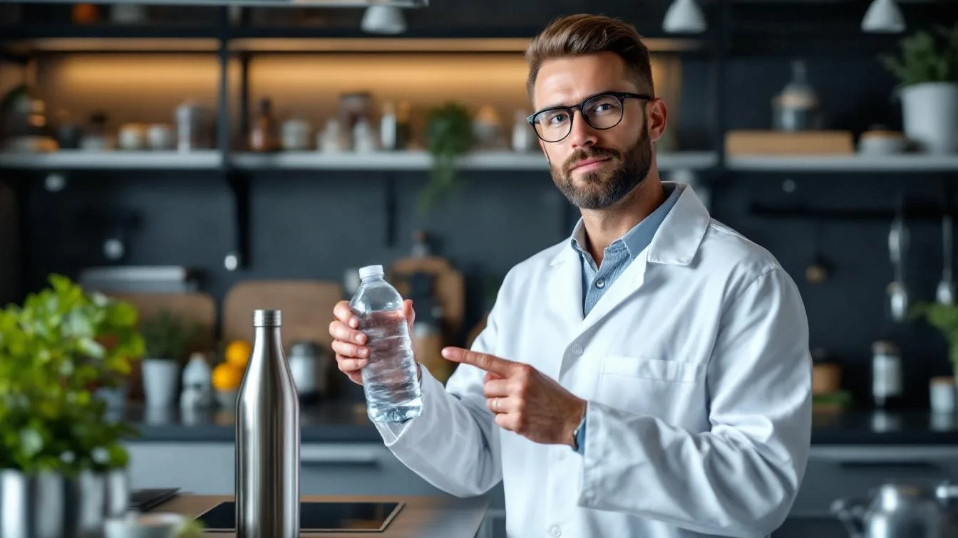 Ein Ernährungsexperte warnt vor Wasser aus Plastikflaschen