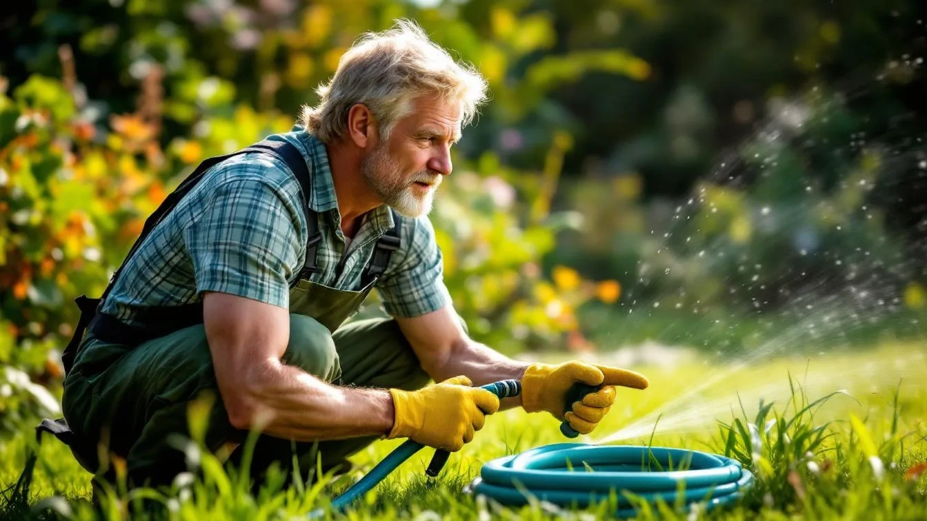 Ein Gärtner erklärt, warum Rasensprengen in der Mittagssonne dem Gras schadet