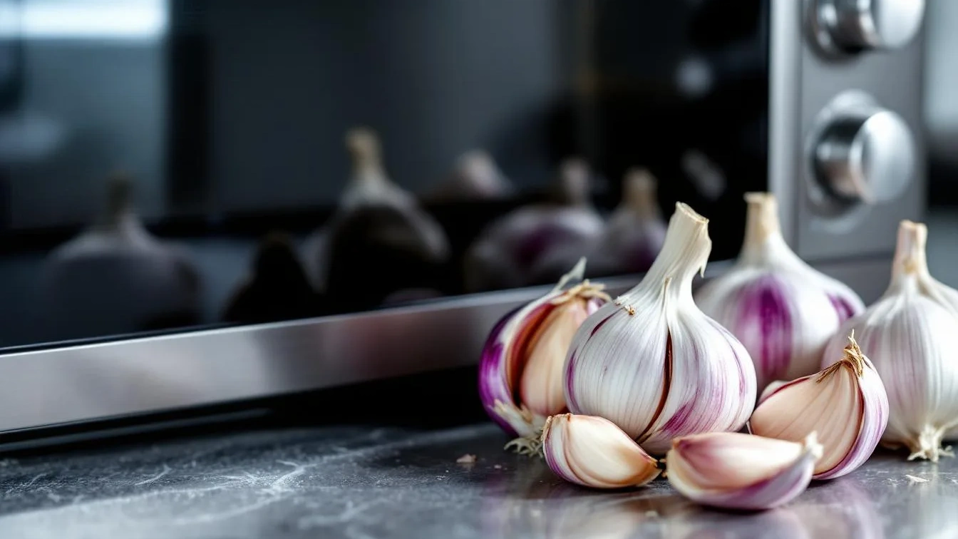 Ein Koch verrät, warum du Knoblauch in Sekunden mit der Mikrowelle schälen kannst