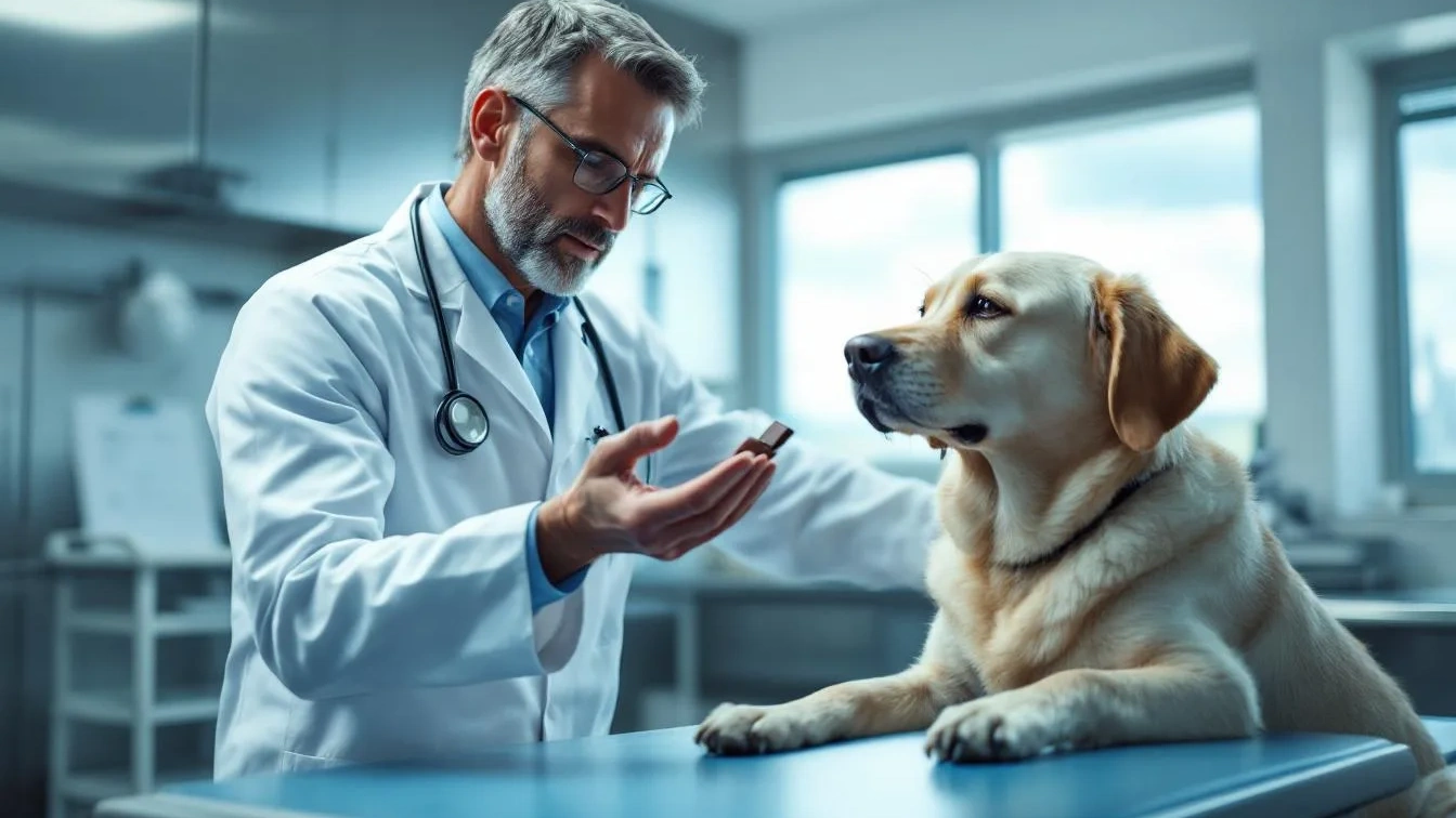 Ein Tierarzt erklärt, warum selbst kleine Mengen Schokolade Hunden schaden