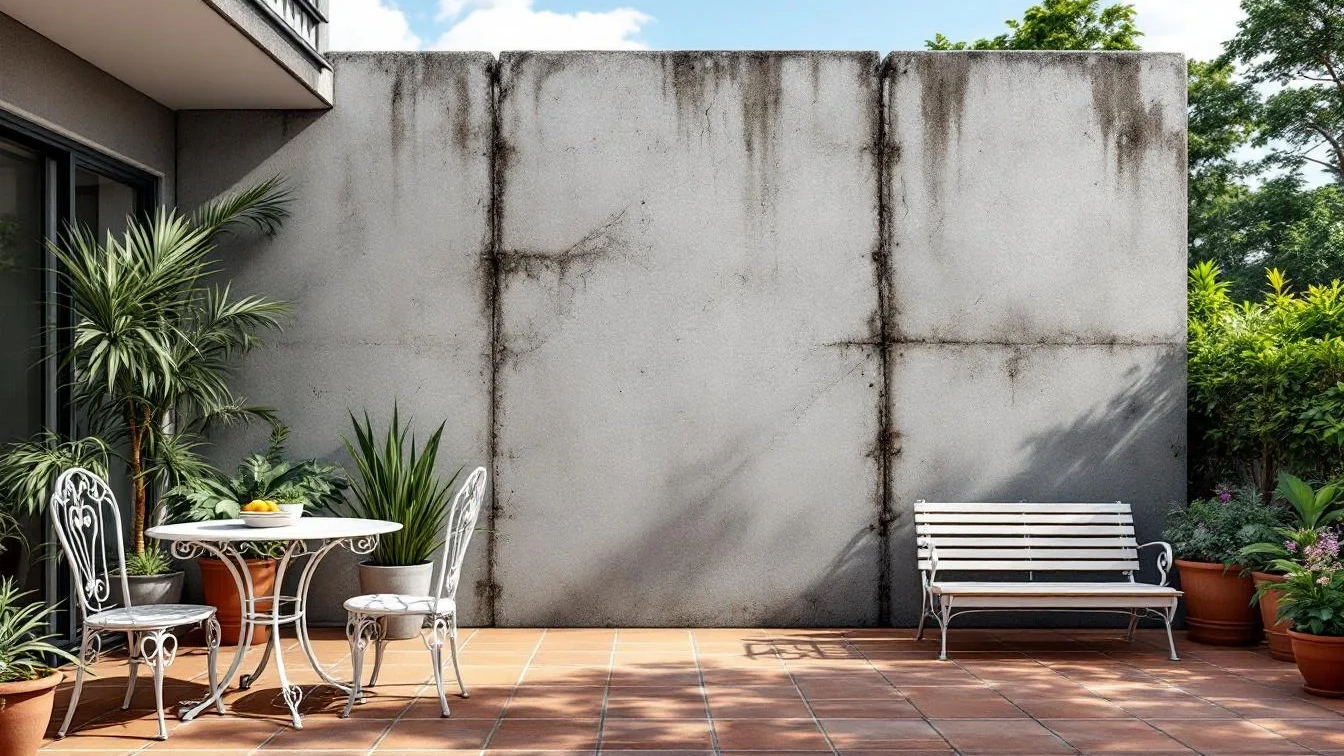 Ich erlebte es selbst: Plötzlich stand eine Betonmauer vor meiner Terrasse