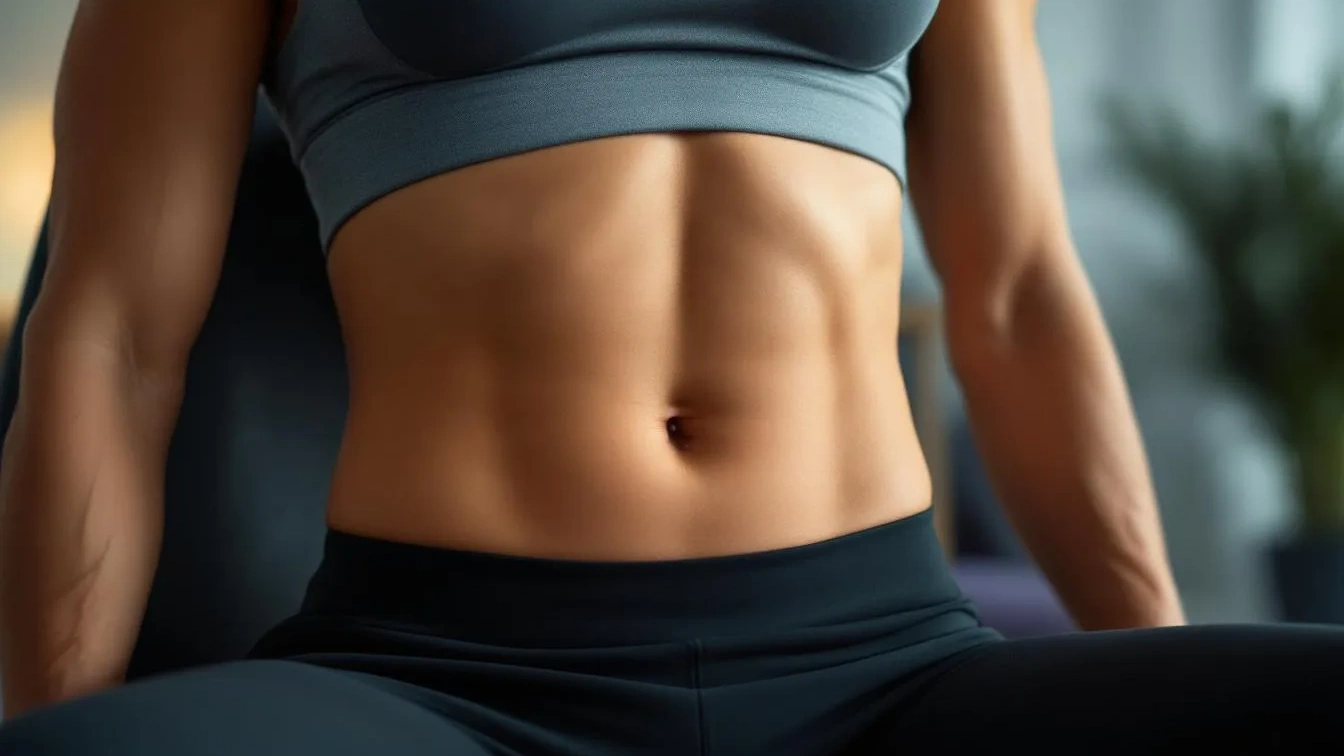 Ich trainierte im Sitzen, meine Bauchmuskeln wurden in 30 Tagen stärker