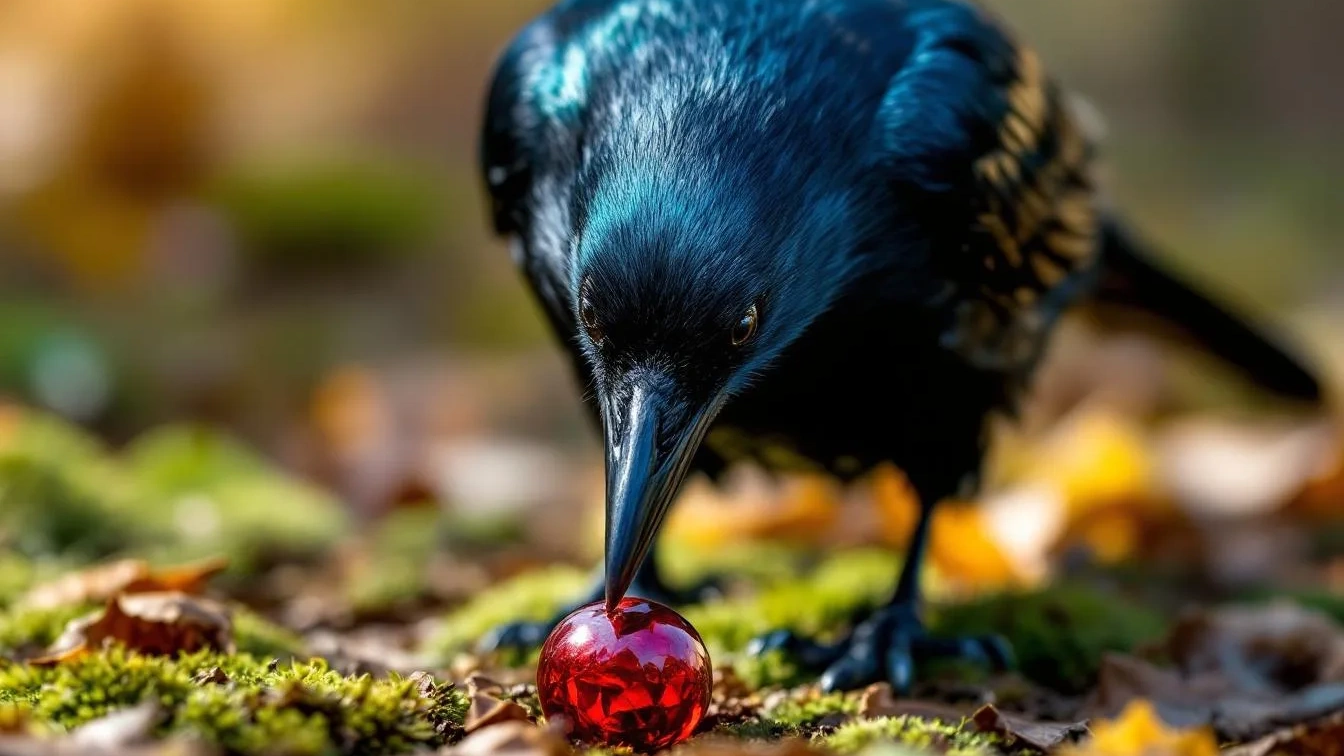 Verhaltensforscher enthüllen, warum Krähen Menschen beschenken