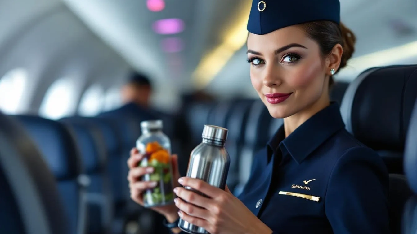 Wie du in Tagen ein Kilo verlierst: Das umstrittene Diätgeheimnis der Flugbegleiterinnen